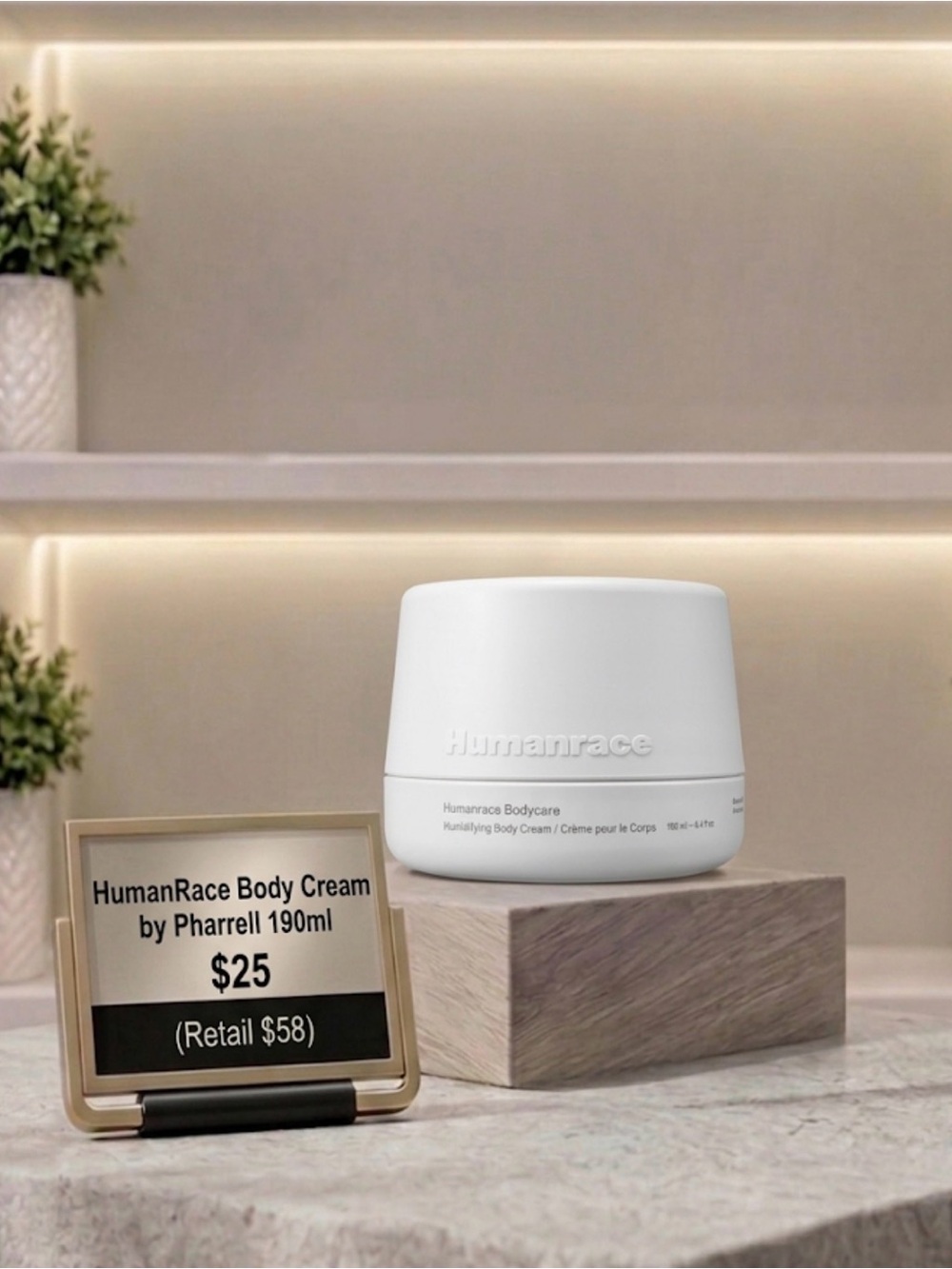 NEW HumanRace Hydrating Body Cream